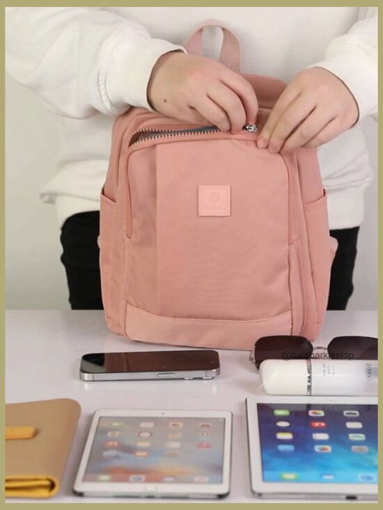 Mini Nylon Backpack Lightweight Travel Daypack Shoulder Bag Cute